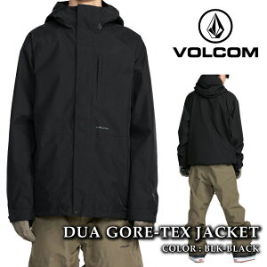 yGg[őSiP10{}\ԁz {Ki Xm[{[h EFA WPbg {R VOLCOM DUA GORE-TEX JACKET Black SAebNX Y 25-26