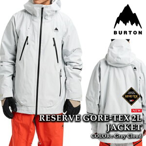 yGg[Pő47{}\ԁz {Ki Xm[{[h EFA WPbg o[g BURTON MENS RESERVE GORE-TEX 2L JACKET Gray Cloud SAebNX Y 25-26