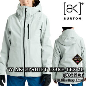 {Ki Xm[{[h EFA WPbg o[g BURTON WOMENS AK UPSHIFT GORE-TEX 2L JACKET Gray Cloud SAebNX fB[X 25-26 \