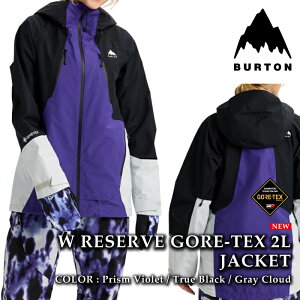 yGg[Pő47{X[p[SALEz {Ki Xm[{[h EFA WPbg o[g BURTON WOMENS RESERVE GORE-TEX 2L JACKET Prism Violet True Black Gray Cloud SAebNX fB[X 25-26 \