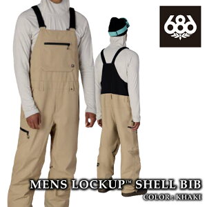 ���{���K�i �X�m�[�{�[�h �E�F�A �V�b�N�X�G�C�g�V�b�N�X 686 LOCKUP SHELL BIB ���b�N�A�b�v �V�F�� �r�u�p���c �����Y 26-27