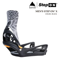 日本正規品 スノーボード ビンディング バートン BURTON MENS STEP ON X Re:Flex Black ステップオン エ…