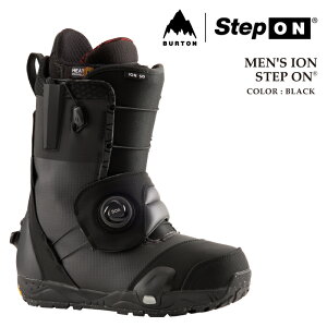 ���{���K�i �X�m�[�{�[�h �u�[�c �o�[�g�� BURTON ION STEP ON Black �A�C�I�� �X�e�b�v�I�� �����Y 26-27