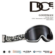 【エントリーでP最大47.5倍！10/9 1:59迄】 日本正規品 ゴーグル ダイス DICE GOODMAN W GRY グッドマン …