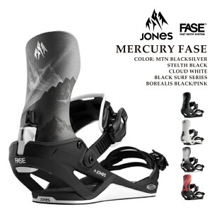 ���{���K�i �X�m�[�{�[�h �r���f�B���O �W���[���Y JONES MERCURY FASE Mtn Black Silver�EBlack Surf Series�EStealth Black�ECloud White�EBorealis Black Pink �}�[�L�����[ �t�F�C�Y �����Y ���f�B�[�X 26-27