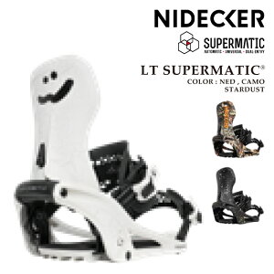 ���{���K�i �X�m�[�{�[�h �r���f�B���O �i�C�f�b�J�[ NIDECKER LT SUPERMATIC Ned�EStardust�ECamo �G���e�B�[ �X�[�p�[�}�e�B�b�N �o�C���f�B���O �����Y ���f�B�[�X 26-27