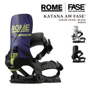 ���{���K�i �X�m�[�{�[�h �r���f�B���O ���[�� ROME SDS KATANA AW FASE Black�EWhite�ETeam �J�^�i �A�V�����b�v �t�F�C�Y �o�C���f�B���O �����Y ���f�B�[�X 26-27