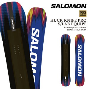 ���{���K�i �X�m�[�{�[�h �� �T������ SALOMON HUCK KNIFE PRO S/LAB EQUIPE �n�b�N�i�C�t �v�� �G�X���{ �G�L�b�v �����Y 26-27