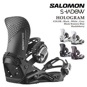 ���{���K�i �X�m�[�{�[�h �r���f�B���O �T������ SALOMON HOLOGRAM Black�EWhite�EGrey�EBlack Brunera Blue�EHuckleberry �z���O���� �����Y ���f�B�[�X 26-27