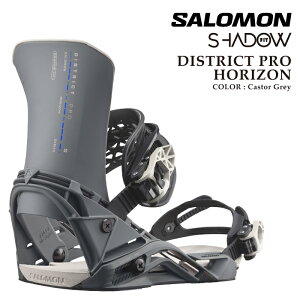 ���{���K�i �X�m�[�{�[�h �r���f�B���O �T������ SALOMON DISTRICT PRO HORIZON Castor Gray �f�B�X�g���N�g �z���C�Y�� �����Y ���f�B�[�X 26-27
