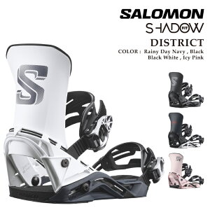 ���{���K�i �X�m�[�{�[�h �r���f�B���O �T������ SALOMON DISTRICT Black�EBlack White�ERainy Day Navy�EIcy Pink �f�B�X�g���N�g �����Y ���f�B�[�X 26-27