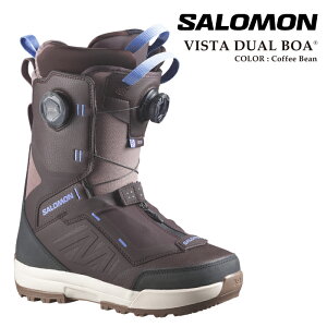 ���{���K�i �X�m�[�{�[�h �u�[�c �T������ SALOMON VISTA DUAL BOA Coffee Bean ���B�X�^ �f���A���{�A ���f�B�[�X 26-27