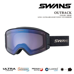 ���{���K�i �X�m�[�{�[�h �X�L�[ �S�[�O�� �X�����Y SWANS OUTBACK-MDH-CU-LP MKBF �A�E�g�o�b�N ���������Y �����Y ���f�B�[�X 26-27
