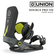 日本正規品 スノーボード ビンディング ユニオン UNION SOURCE PRO TH Black ソース プロ バインディング…
