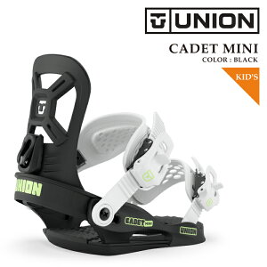 ���{���K�i �X�m�[�{�[�h �r���f�B���O ���j�I�� UNION CADET MINI Black �L���f�b�g �~�j �o�C���f�B���O �L�b�Y �q�� 26-27