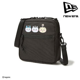【エントリーでP最大47倍！3/11 1:59迄】 日本正規品 ニューエラ NEW ERA スクエアショルダーポーチ 1.5L ちいかわ / ちいかわ・ハチワレ・うさぎ ブラック 14864480