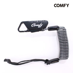 コンフィ コイル ケーブルロック COMFY COIL CABLE LOCK Black リーシュコード スノーボード