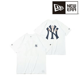 ニューエラ NEW ERA 半袖 コットン Tシャツ ニューヨーク・ヤンキース ERIC ELMS エリック・エルムズ キルロイ ホワイト リラックスフィット 日本正規品