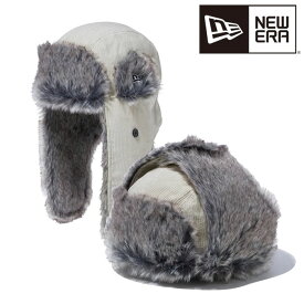 【P最大46倍・要エントリー 5/27 1:59迄】ニューエラ NEW ERA トラッパー Corduroy Trapper ライトベージュ 13750843 帽子 日本正規品