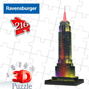 xXo[K[ 3DpY RAVENSBURGER EMPIRE STATE BUILDING (216 pc) 12566 GpCAEXe[gErfBO AJ  I` ߋ