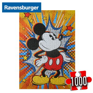 yGg[őSiP10{}\ԁz xXo[K[ WO\[pY RAVENSBURGER DISNEY RETRO MICKEY 1000PC 15391 fBYj[ Disney ~bL[}EX  I` ߋ