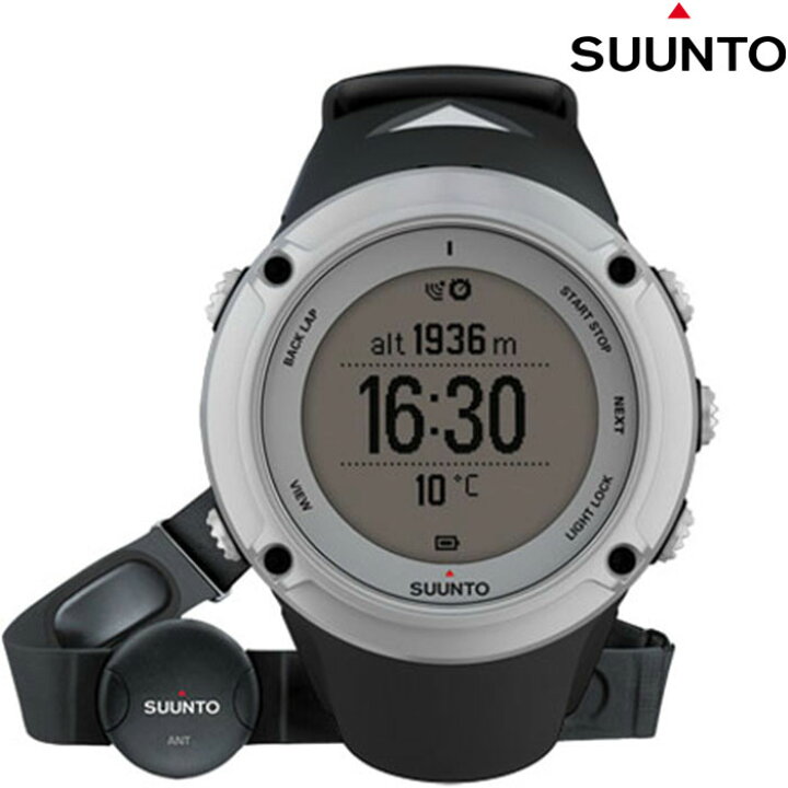 楽天市場】スント 腕時計 SUUNTO AMBIT2 SILVER HR SS019651000 