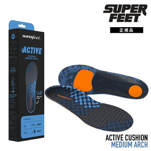 ���{���K�i �C���\�[�� �X�[�p�[�t�B�[�g SUPERFEET ACTIVE CUSHION MEDIUM ARCH �A�N�e�B�u �N�b�V���� �~�f�B�A���A�[�` ���~��