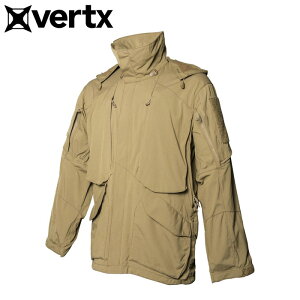 VERTX SOLID SMOCK JACKET EARTH TAN VTX8300ET �o�[�e�b�N�X �\���b�h �X���b�N �W���P�b�g �A�[�X �^�� �~���^���[ �A�E�g�h�A �T�o�C�o���Q�[��