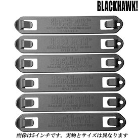 【P最大46倍・要エントリー 5/27 1:59迄】BLACKHAWK SPEED CLIP 3インチ 38C306 ブラックホーク スピードクリップ 6本セット モール ミリタリー アウトドア サバイバルゲーム