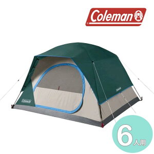 R[} eg COLEMAN SKYDOME TENT 6P 2000035802 Evergreen XJCh[eg h[^ Lv AEghA 6lp I[EFU[ SV^