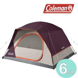 R[} eg COLEMAN SKYDOME TENT 6P 2000036463 Black Berry XJCh[eg h[^ Lv AEghA 6lp I[EFU[ SV^