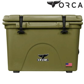 オルカ クーラーボックス ORCA COOLERS 58 QUART Green ORCG058 キャンプ アウトドア 海水浴 保冷