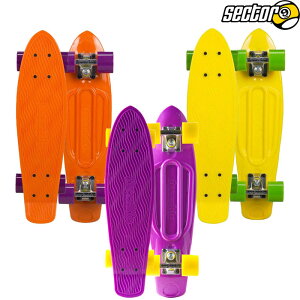 t[Ch XP[g{[h FREERIDE RECYCLED PLASTIC MINI COMPLETE SKATEBOARD 22inc RPC121 SECTOR 9 Rv[g