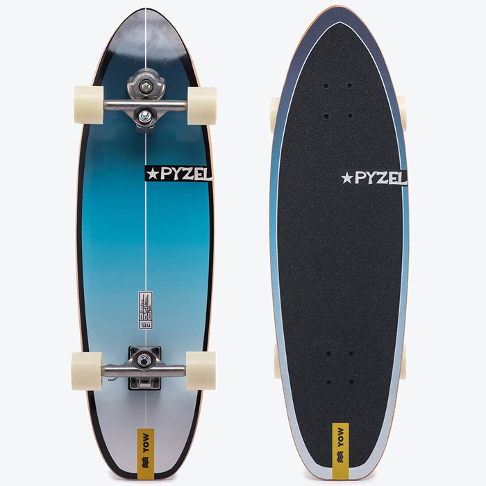 33.5インチ 日本産 コンプリート クルーザー ヤウ サーフスケート YOW お気にいる SURFSKATE スケボー 日本正規品 スケートボード x Shadow 33.5″ PYZEL