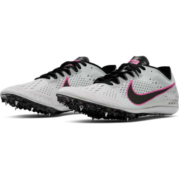 楽天市場 Nike ナイキ ズーム ヴィクトリー3 Zoom Victory3 ユニセックス 陸上スパイク 5997 002 ピュアプラチナム ブラック ピンクブラスト su スポーツファーム 楽天市場店