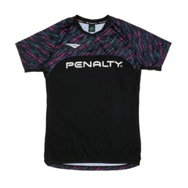 【ネコポス対応】ペナルティ PENALTY PROプラシャツ サッカーシャツ PU2010-3049(クロ/Fマゼンタ)