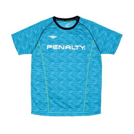 【ネコポス対応】ペナルティ PENALTY スクエアドットカモプラシャツ サッカーシャツ PU2011-83(アクアブルー)