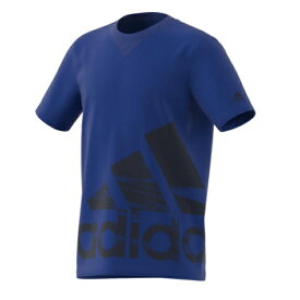 【ネコポス対応】adidas アディダス YB ESS ロゴ Tシャツ ジュニアTシャツ MIR91-HF1823(チームロイヤルブルー/レジェンドインク )