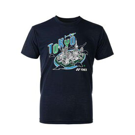 【ネコポス対応】YONEX ヨネックス 都市名Tシャツ（東京） メンズドライTシャツ YOB20140-019(ネイビーブルー) 2020年最新モデル！（数量限定品）