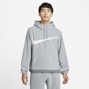 NIKE ナイキ クラブ+フリース WNTR プルオーバー L/S フーディ スウェットパーカー DQ4897-073(パーティクルグレー/スモークグレー)