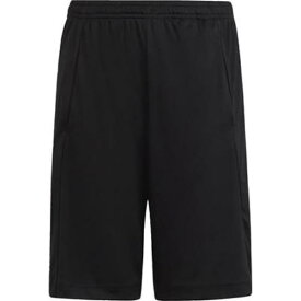 【ネコポス対応】adidas アディダス U TR-ES LOGO ショーツ ジュニアハーフパンツ ECL95-IC5658(ブラック/コーラルフュージョン)