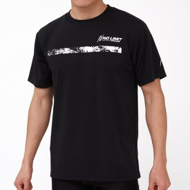 【ネコポス対応】NISHI(ニシ・スポーツ) アスリートプライドTシャツ (NO LIMIT ATHLETE) ランニングTシャツ 2811A312-001(ブラック) 2023年モデル！！