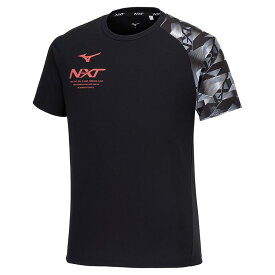 【メール便対応】MIZUNO ミズノ N-XT Tシャツ[ユニセックス] 半袖Tシャツ 32JAB210-09(ブラック)
