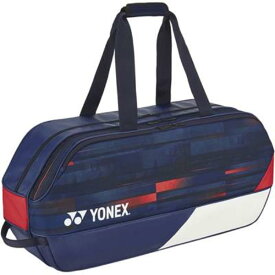 YONEX ヨネックス トーナメントバッグ テニスラケットバッグ BAG01PA-784(ホワイト/ネイビー/レッド) 2024年新製品！！