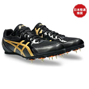 asics AVbNX EFFORT 13 XpCN 1093A167-003(Black/Pure Gold) I[EFU[^ygbNp@gbNSʁy100m`1500m/n[h//Oi/_z