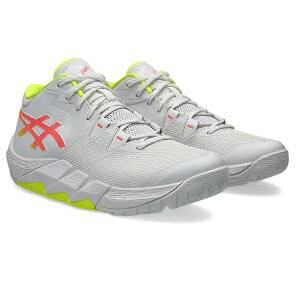 asics �A�V�b�N�X UNPRE ARS 2 �o�X�P�b�g�{�[���V���[�Y 1063A070-102(WHITE/SUNRISE RED)