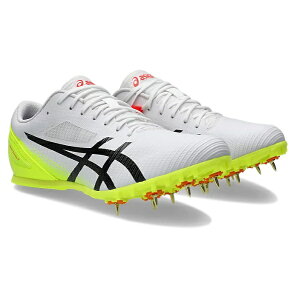 asics AVbNX HEATSPRINT 13 XpCNy:100m`1500m/n[h/ځz 1093A199-101(White/Safety Yellow) 2025NfII