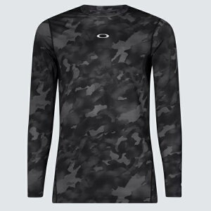 �y���[���֑Ή��z�I�[�N���[ OAKLEY Technical Base Layer LS Crew 3.0 �C���i�[�V���c FOA405087-00G(Black Print)