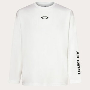 y[֑ΉzI[N[ OAKLEY Enhance Qd LS Tee Bold Evo 4.0 TVc FOA407657-100(White) 2025NVII