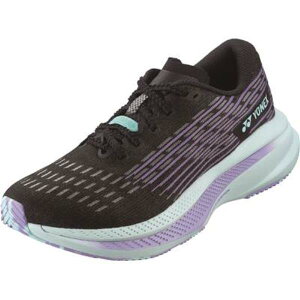 YONEX ヨネックス カーボンクルーズSRウィメン レディースランニングシューズ SHRSR1L-537(ブラック/パープル)